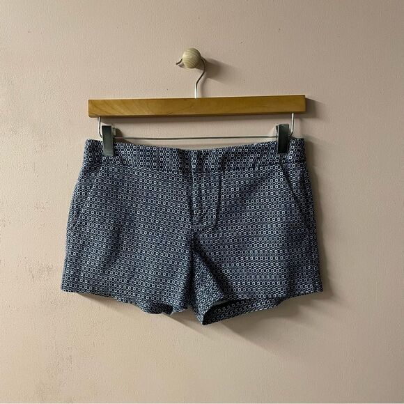Joie Blue Printed Low Rise Short Shorts Size 0 GUC - Picture 1 of 13